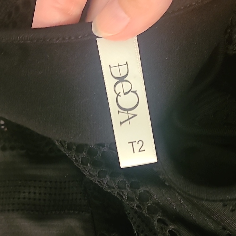 NWOT Black Lace Dress - Picture 7 of 8